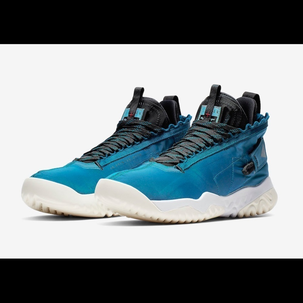 Sz 8 JORDAN PROTO REACT 'GREEN ABYSS' - Picture 2 of 11